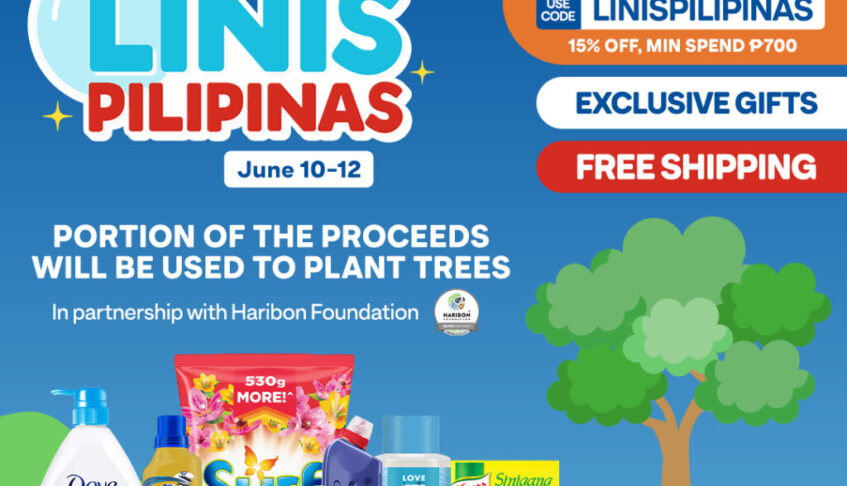 Unilever and Shopee partner for a Cleaner Future with “Linis Pilipinas”campaign