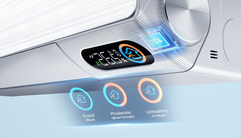 Make way for TCL CoolPro | FreshIN 2.0 Breathe+, Live Cool ‘Inverter Air Conditioner, showcasing the new generation of innovative air conditioning technology