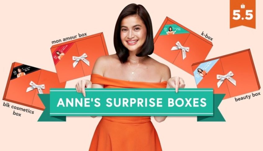 Anne Curtis Celebrates 5.5 Shopee Super Sale With  Exclusive “Surprise Boxes” Worth Up to ₱1,500