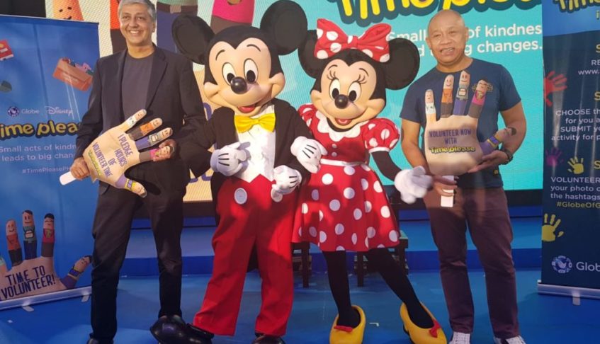 Globe, Disney spearhead “Time Please” nationwide volunteering program