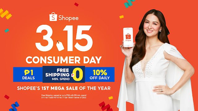 Shopee Celebrates Filipino Shoppers this 3.15 Consumer Day TV Special with Top Celebs and Over ₱8 Million Worth of Prizes