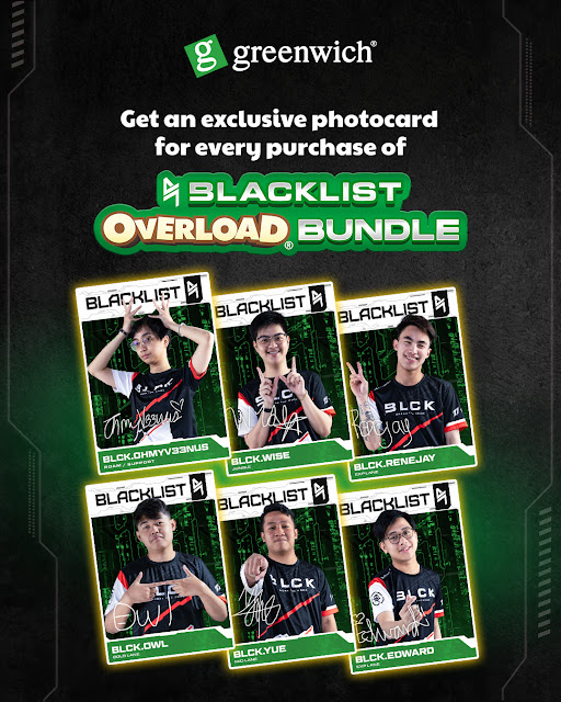 Calling All Pizza Lovers & Mobile Legends Gamers:  Greenwich Launches Blacklist Overload® Bundle