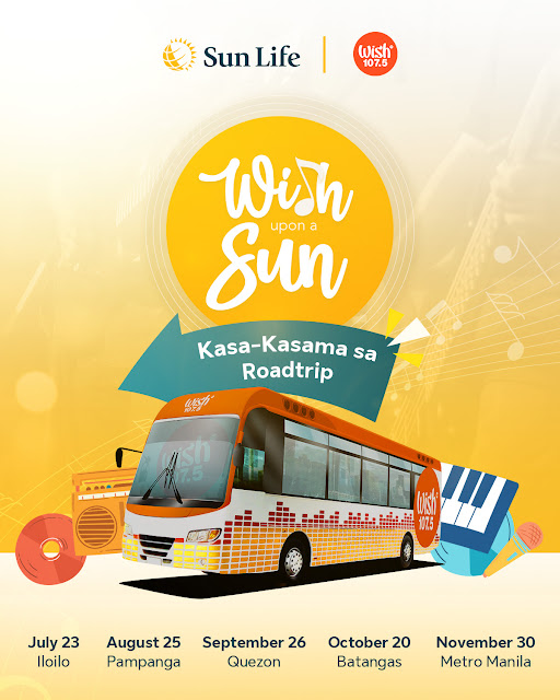 Kasa-kasama Sa Roadtrip Sun Life Teams Up With Wish 107.5 for Wish Upon a Sun Road Show