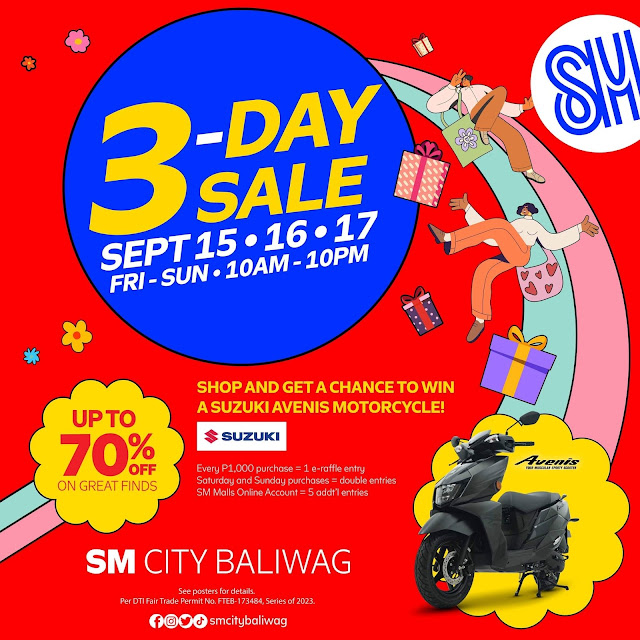 Early Holiday Shopping at SM City Baliwag’s 3-day Sale