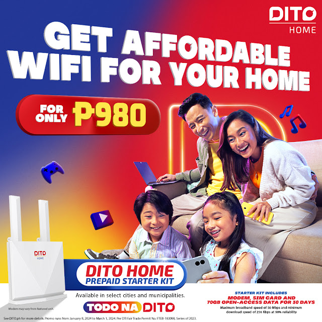 DITO Home Prepaid Starter Kit
