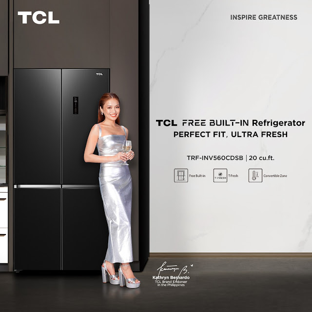 Here Comes The Kitchen Game Changer! Introducing The Sleek and Functional TCL Free Built-In Refrigerator