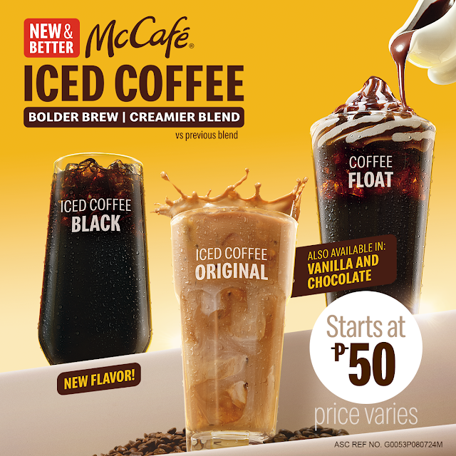 SAY HELLO TO THE NEW & BETTER McCAFÉ ICED COFFEE AT MCDONALD’S!