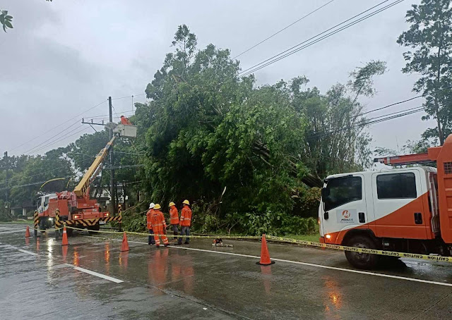 MERALCO Restores Service to Customers in Areas Hit by Severe Tropical Storm Kristine