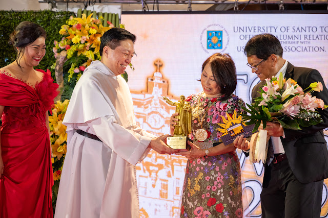 2024 The Outstanding Thomasian Alumni (TOTAL) Awardee for Service to Humanity for Ms. Grace Tan Caktiong (JGF)