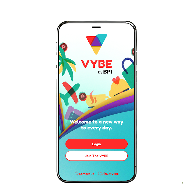 VYBE Phone Login screen