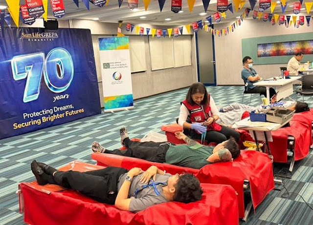 Sun Life Grepa Hosts Blood Donation Drive in Support of Life Insurance Consciousness Week