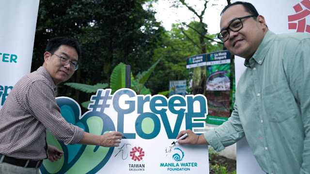 La Mesa Ecopark receives #GreenLove as Taiwan Excellence partners with Manila Water Foundation