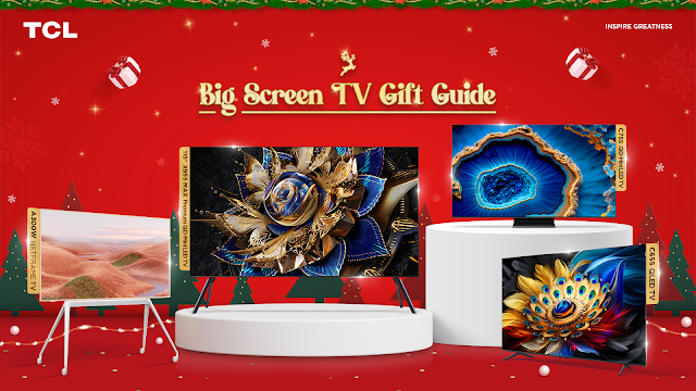 Gift Guide Through Happiness, make it Happen with TCL!