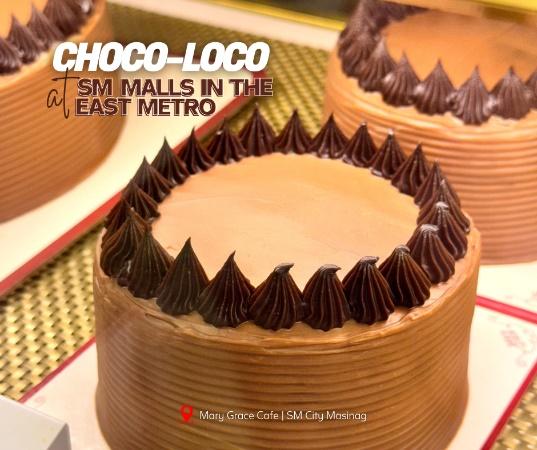 Say it with Chocolate Cake! Choco-Loco at SM Malls in the East Metro