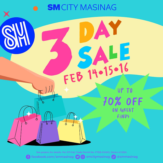 Shop ‘til You Win at SM City Masinag 3-Day Sale!