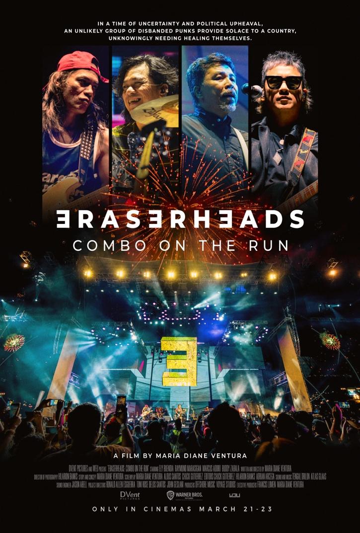 Eraserheads documentary reveals official poster ahead of March 21, 2025 release